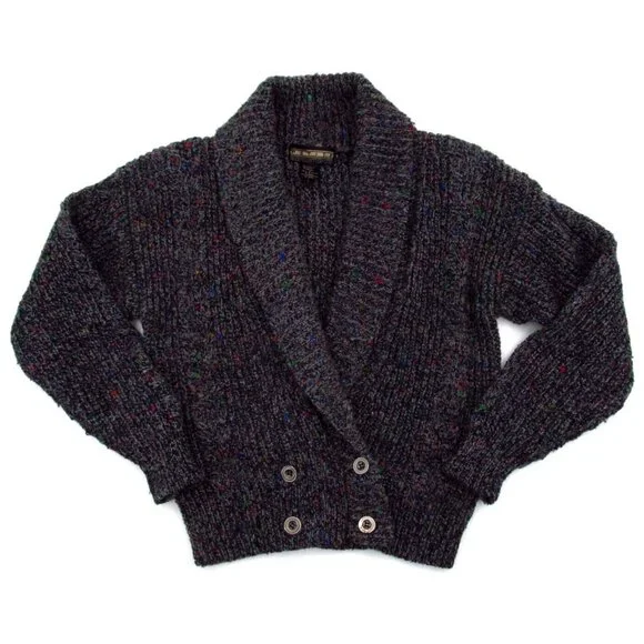 Vintage Petite Sophisticate Cardigan Sweater Womens Small Cable Knit Open V-Neck - Picture 6 of 12